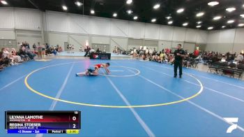 122 lbs Placement Matches (16 Team) - Lilyana Lamothe, Washington vs Regina Stoeser, South Dakota Blue