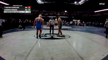 5A 285 lbs Cons. Round 2 - Santiago Hurbina, Los Lunas vs Eliseo Yazzie, Volcano Vista