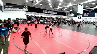 145 lbs Semifinal - Jules Sitani, Team Thunder vs Madahlia De La Cruz, Mayfair