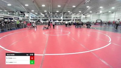 106 lbs Quarterfinal - Scott Cole, Mayo Quanchi WC vs Gavin Lane, Doughboys WC