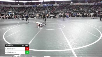 58 lbs Round Of 16 - Lincoln Sanders, Sallisaw Takedown Club vs Jeremiah Minikwu, CIWC Team Intensity