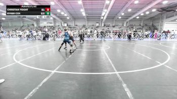 160 lbs Rr Rnd 1 - Christian Feight, Hillbilly Hammers vs Ryker Cox, Blue Wave