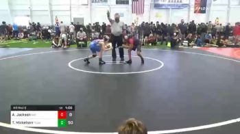 82 lbs Prelims - Anthony Jackson, Mat Time WA vs Torrin Mickelson, Team JFlo
