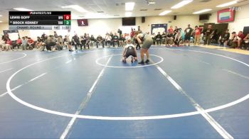 157 lbs Champ. Round 1 - Lewis Goff, Newport Harbor vs Brock Kenney, Trabuco Hills