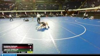 117 lbs Cons. Round 5 - Lincoln Wheelan, Moen Wrestling Academy vs Hudson Popham, Immortal Athletics WC