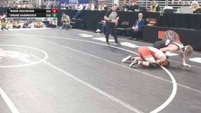 1st Place Match - Bodie Hochstein, Cedar Catholic vs Drake Hasbrouck, Cozad