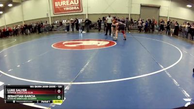 120 lbs Cons. Round 4 - Sebastian Garcia, Scanlan Wrestling Academy vs Luke Salyer, Warrior Wrestling Club