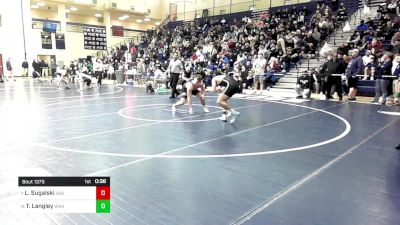 160 lbs 5th Place - Luke Sugalski, Germantown Academy vs T.J. Langley, Western Reserve Academy