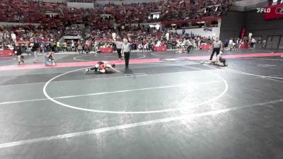 91 lbs Cons. Round 2 - Aiden Kolstad, Luxemburg-Casco Wrestling Club vs Reid Spindler, Stratford