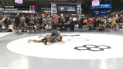 165 lbs Cons. Sub-rd Of 64 - Jack Davis, Indiana vs Arthur Mckoy, Ohio