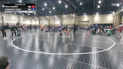 135 lbs Final - Paola Ramirez, SOWA vs Shreevidya Rohini, Mayhem Wrestling Club
