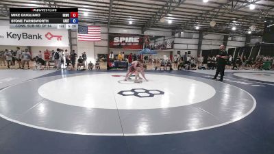 65 kg Cons. Sub-rd Of 64 - Mike Giugliano, Husky Elite Wrestling Club vs Stone Farnsworth, Castleton RTC