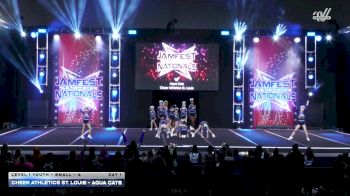 Cheer Athletics St. Louis - Aqua Cats [2026 L1 Youth - Small - A DAY 1] 2026 JAMfest Cheer Super Nationals