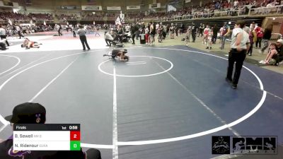 89 lbs Final - Brandon Sewell, NM Gold vs Nathan Ridenour, Duran WC