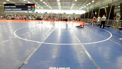 120 lbs Rr Rnd 1 - Gavin Young, OBWC Red vs Dominic Rodriguez, KongKrete Wrestling Academy