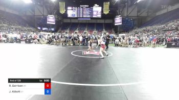 106 lbs Rnd Of 128 - Robert Garrison, Arkansas vs Jet Abbott, Utah