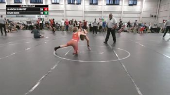96 lbs Round 2 - Landon Burkett, Contenders vs Kevin Kirk, Crossroads Wrestling