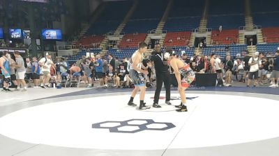 190 lbs Cons. Rd Of 32 - Matthew Dziura, Illinois vs Benjamin Nathaniel, Ohio