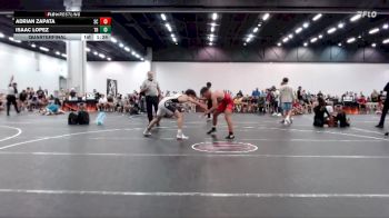 141 lbs Quarterfinal - Isaac Lopez, Top Rank vs Adrian Zapata, Woodland Wrestling