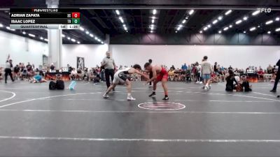 141 lbs Quarterfinal - Isaac Lopez, Top Rank vs Adrian Zapata, Woodland Wrestling