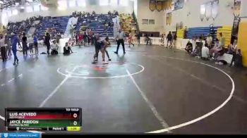 113 lbs Round 5 - Jayce Paridon, Fleming Island vs Luis Acevedo, South Dade