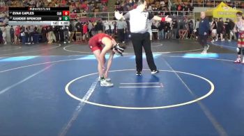 122 lbs Champ. Round 1 - Evan Caples, Cambridge vs Xander Spencer, Jv Warriors