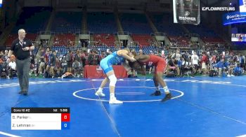 170 lbs Cons 16 #2 - Deanthony Parker, Illinois vs Zayne Lehman, Ohio