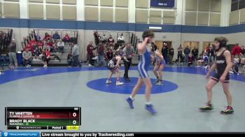 90 lbs Round 3 (4 Team) - Ty Whitten, Plainfield Quakers vs Brady Black, Mishawaka