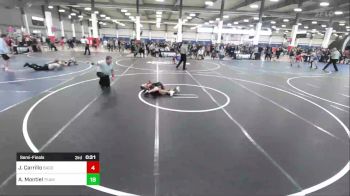 73 lbs Semifinal - Elliott Sanders, BlackCat WC vs Roland Fields, Tucson Pride WC