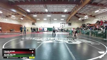 Boys 152 lbs Cons. Round 3 - Blake Miller, Red Bluff Boys vs Talan Acain, Chico Boys