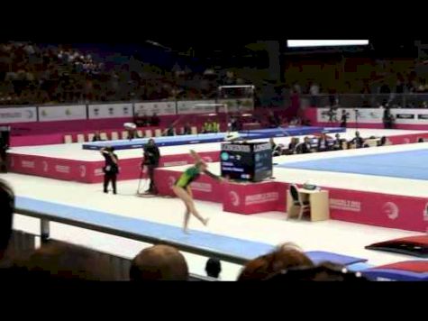 Sandra Raluca IZBASA ROU, Vault Final, European Gymnastics Championships 2012 (1)