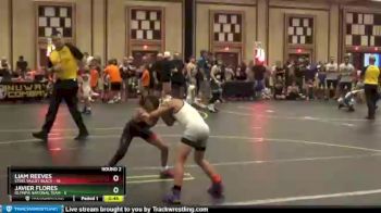 60 lbs Round 2 (6 Team) - Liam Reeves, Steel Valley Black vs Javier Flores, Olympia National Team
