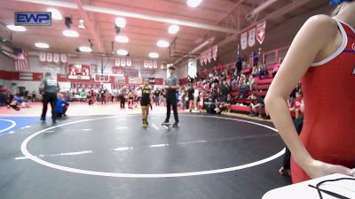 70 lbs Rr Rnd 1 - Ella Jabben, Caney Valley Wrestling vs Lillian Cooper, Jay Wrestling Club