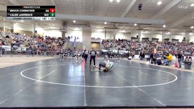 AA 132 lbs Champ. Round 1 - Caleb Lawrence, White Station High School vs Brock Connatser, Hardin Valley Academy