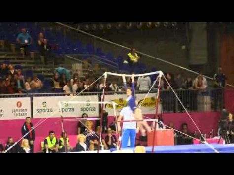 Vanessa FERRARI ITA, Bars, Team Final, European Gymnastics Championships 2012