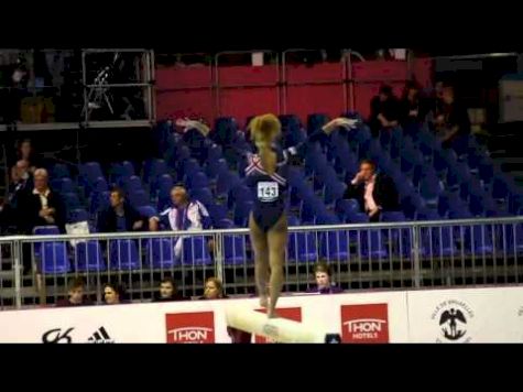 Danusia FRANCIS GBR, Beam, Team Final, European Gymnastics Championships 2012