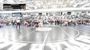 126 lbs Champ. Round 2 - Takoda Boger, South Summit vs Heitor Cruz, Alta