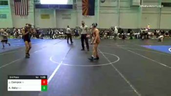 109 lbs 3rd Place - Jesus Campos, Team Aggression vs Alias Raby, B.o.b