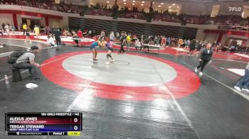 142 lbs 3rd Place Match - Alexus Jones, Shelton Wrestling Academy vs Teegan Steward, Husky Wrestling Club