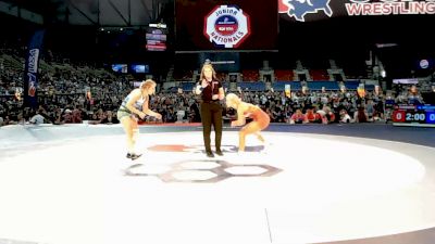 135 lbs Quarters - Noli Paddock, New York vs Annabella Nelson, Wisconsin