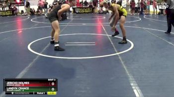 145 lbs Round 1 (4 Team) - Jericho Holmes, BadBass Green vs Landyn Crance, Branch County