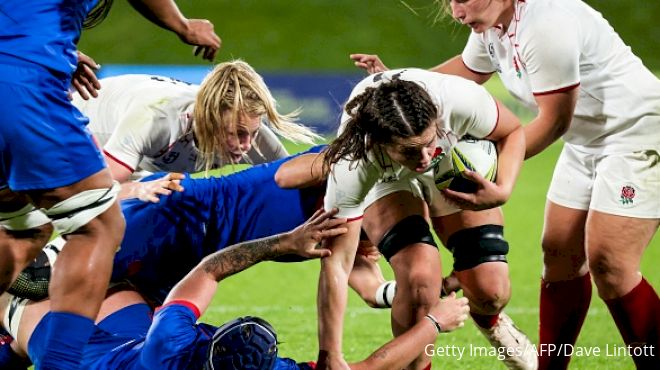 Crunching Contest Sees Red Roses Topple Rival France In World Cup Action