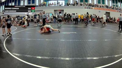 88 lbs Finals (8 Team) - Marino Corradi, BHWC | Florida Supreme YG vs Liam Mangan, Team Barracuda