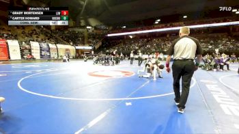 157 Class 4 lbs Cons. Semi - Grady Mortensen, Lee`s Summit West vs Carter Howard, Neosho