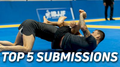 Top 5 Black Belt Finishes Captured At No-Gi Pans Day 2