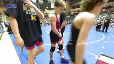 78-82 lbs Consolation - Camden Loyed, Benton Parks Youth Wrestling vs Samuel Phillips, Harrison Youth Wrestling