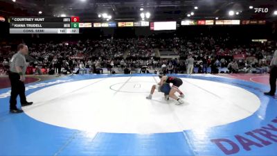 130 lbs Cons. Semi - Courtney Hunt, American Falls vs Kiana Trudell, Meridian