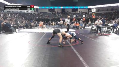 157 lbs Consi Of 8 #1 - Roman Arakelyan, Birmingham (LA) vs Jonathan Ugarte, Hesperia (SS)