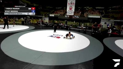 71 lbs 1st Place Match - Pierce Trainor, Monster Garage Wrestling vs Wyatt Messiha