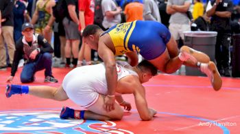 220 lbs Round Of 16 - Nicholas Sahakian, CA vs Anthony Lowe, GA